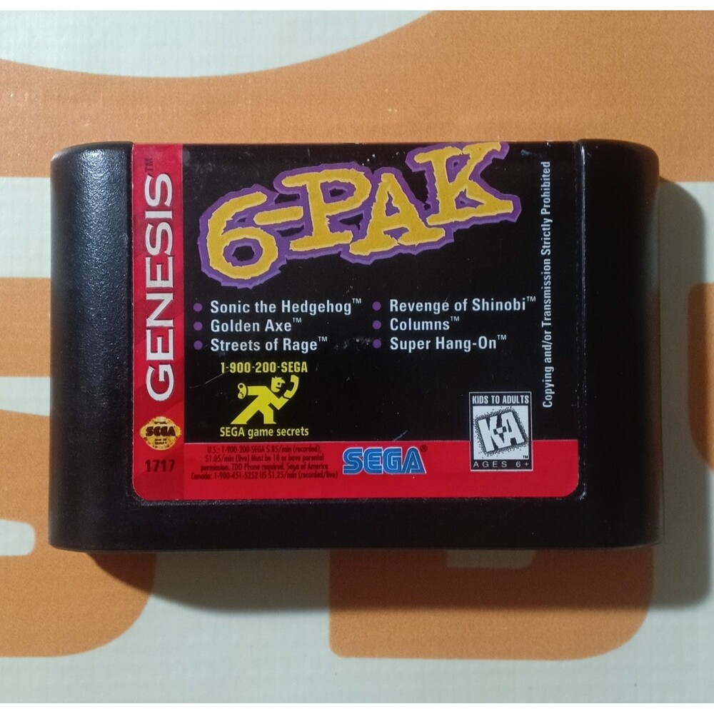 6-Pak (Sega Genesis)